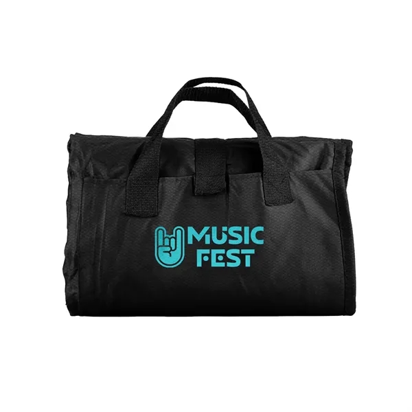 50" x 60" blanket with soft polar fleece on one side... from ASI 68507 The Magnet Group / The Bag Factory®