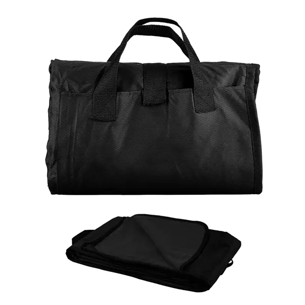 50" x 60" blanket with soft polar fleece on one side... from ASI 68507 The Magnet Group / The Bag Factory®