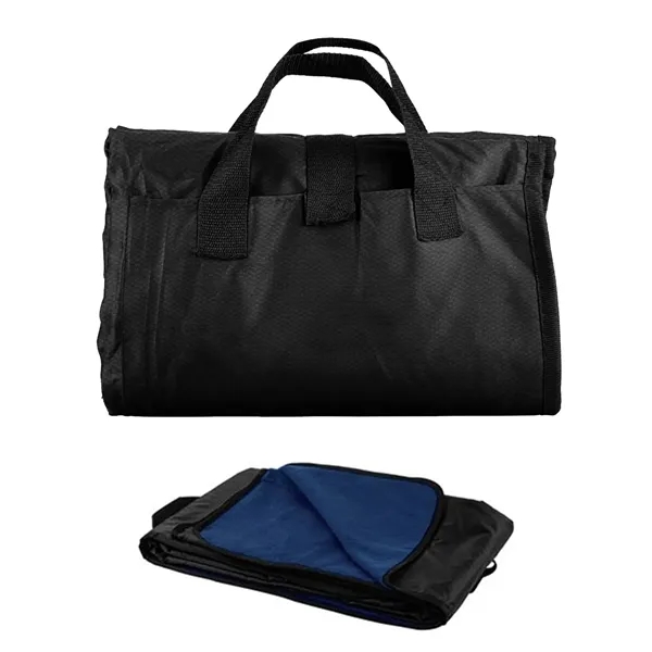 50" x 60" blanket with soft polar fleece on one side... from ASI 68507 The Magnet Group / The Bag Factory®