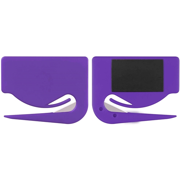 Jumbo size rectangular letter opener with magnet... from ASI 74585 Nu Promo International / Nu Promo Line