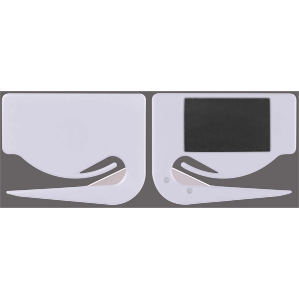 Jumbo size rectangular letter opener with magnet... from ASI 74585 Nu Promo International / Nu Promo Line