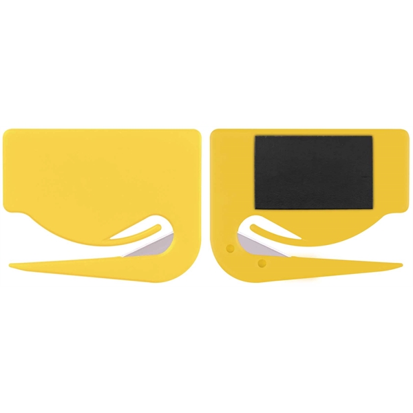 Jumbo size rectangular letter opener with magnet... from ASI 74585 Nu Promo International / Nu Promo Line