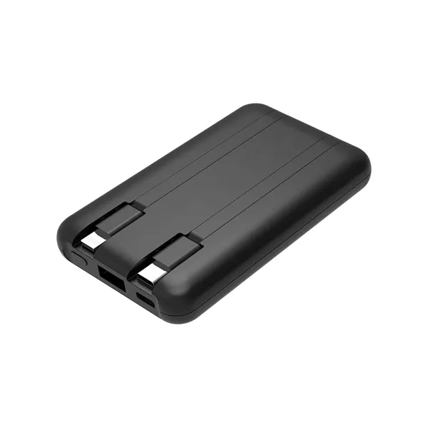 UL Corded PowerLink 5000: UL-certified, 5000mAh power bank. Built-in USB-C/Lightning cables... from ASI 90154 Sunjoy Group Inc