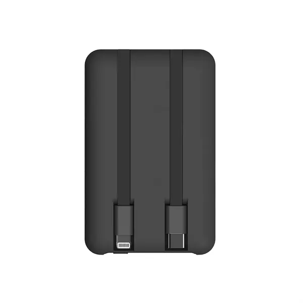 UL Corded PowerLink 5000: UL-certified, 5000mAh power bank. Built-in USB-C/Lightning cables... from ASI 90154 Sunjoy Group Inc