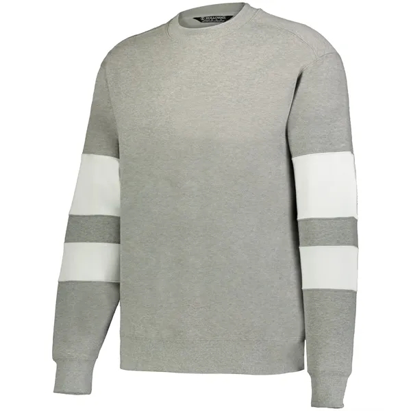 9-ounce,  60% cotton/40% polyester athletic fleece crew sweatshirt.... from ASI 37461 Augusta Sportswear