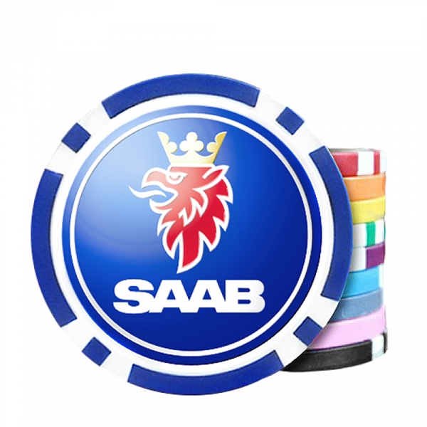 Full Color Logo Printed on each chip.... from ASI 63500 Jomar Industries Inc / Poker Chip