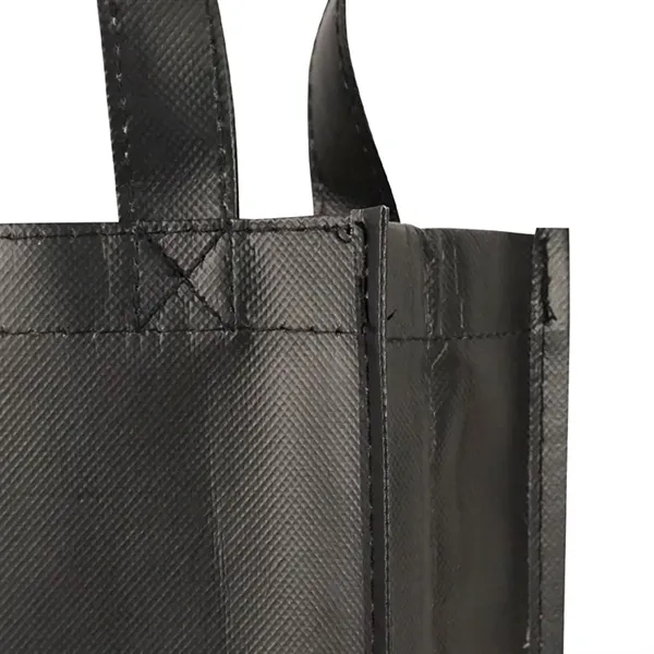 Stylish matte laminated tote with long handles and spacious interior ideal... from ASI 67557 LimeLight Ent