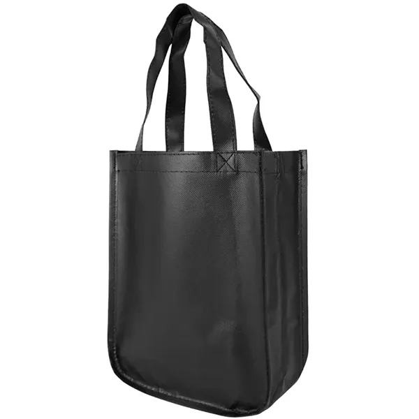 Compact matte tote with rounded bottom and long handles ideal for... from ASI 67557 LimeLight Ent