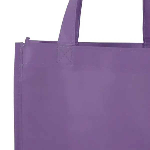Compact matte tote with rounded bottom and long handles ideal for... from ASI 67557 LimeLight Ent