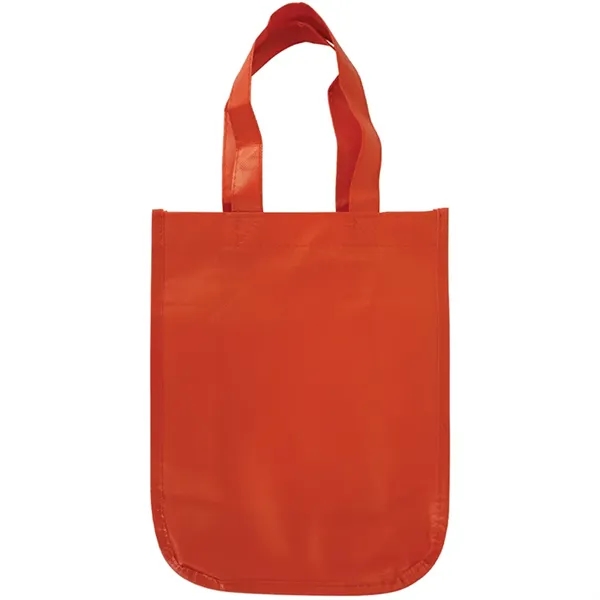 Compact matte tote with rounded bottom and long handles ideal for... from ASI 67557 LimeLight Ent