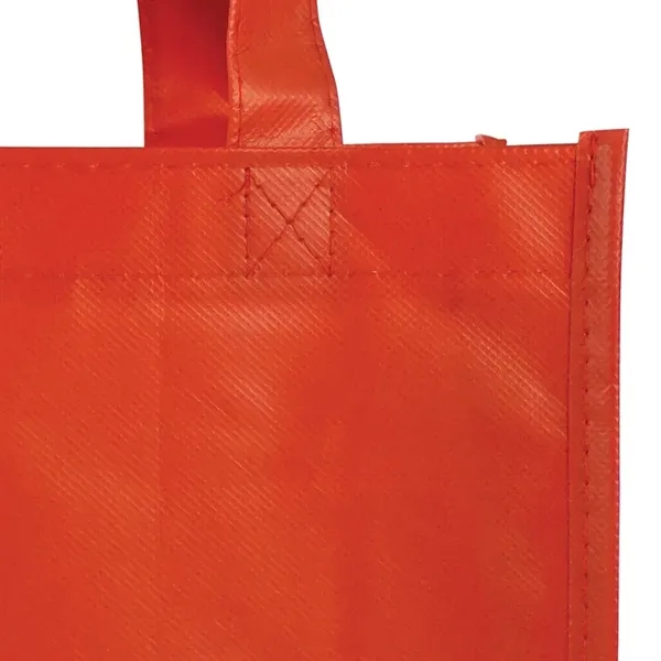 Compact matte tote with rounded bottom and long handles ideal for... from ASI 67557 LimeLight Ent