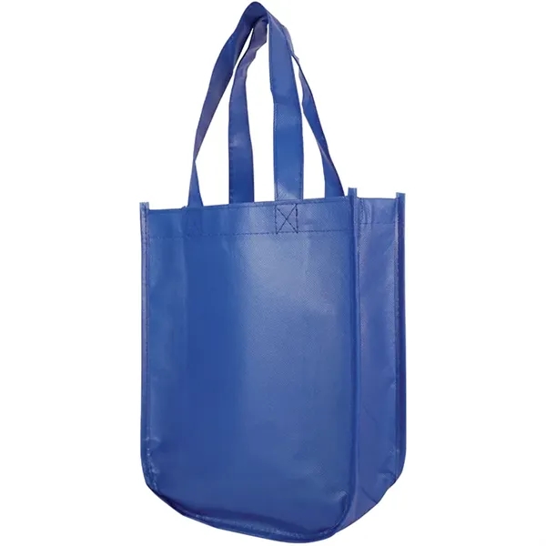 Compact matte tote with rounded bottom and long handles ideal for... from ASI 67557 LimeLight Ent