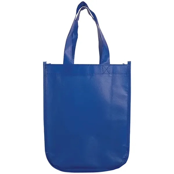 Compact matte tote with rounded bottom and long handles ideal for... from ASI 67557 LimeLight Ent