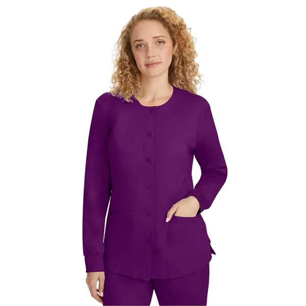 Healing Hands Purple Label Daisy Jacket... from ASI 86018 Scrub Authority / Uniform Stores