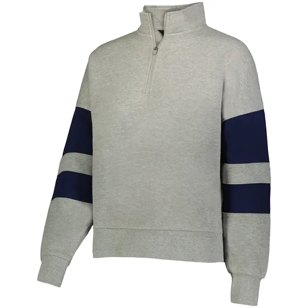 Ladies 9-ounce, 60% cotton/40% polyester athletic fleece pullover.... from ASI 37461 Augusta Sportswear
