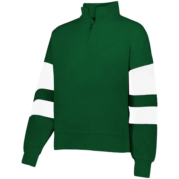 Ladies 9-ounce, 60% cotton/40% polyester athletic fleece pullover.... from ASI 37461 Augusta Sportswear