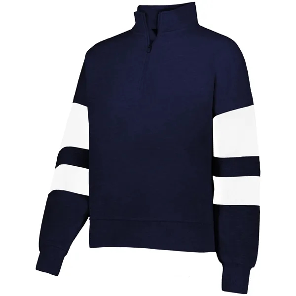 Ladies 9-ounce, 60% cotton/40% polyester athletic fleece pullover.... from ASI 37461 Augusta Sportswear