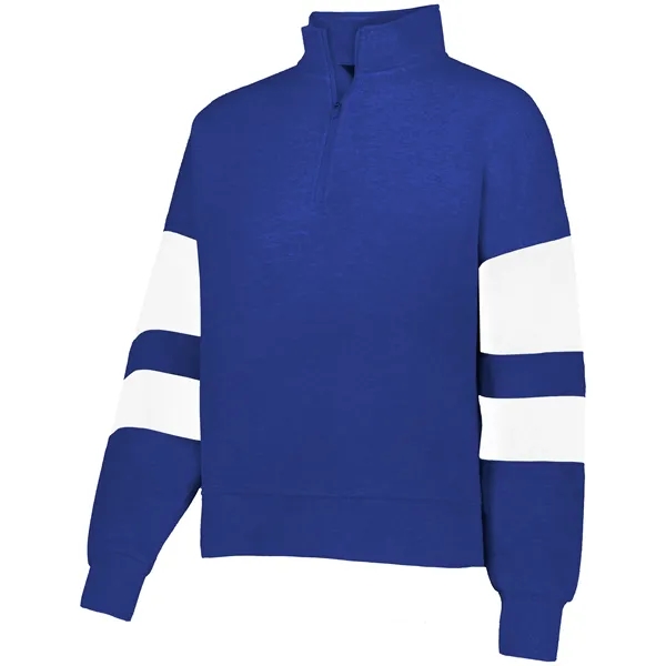 Ladies 9-ounce, 60% cotton/40% polyester athletic fleece pullover.... from ASI 37461 Augusta Sportswear