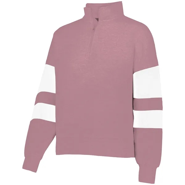 Ladies 9-ounce, 60% cotton/40% polyester athletic fleece pullover.... from ASI 37461 Augusta Sportswear