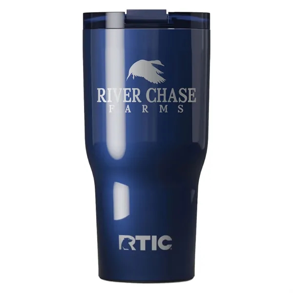 RTIC 30 ounce ceramic insulated stainless steel ringed tumbler with lid.... from ASI 74601 Calico