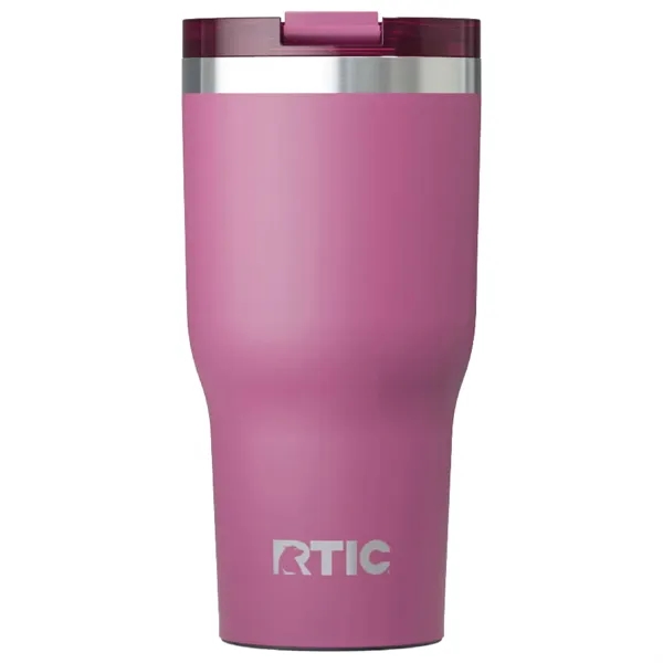 RTIC 30 ounce ceramic insulated stainless steel ringed tumbler with lid.... from ASI 74601 Calico