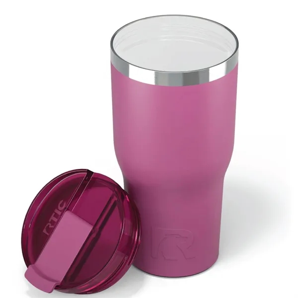 RTIC 30 ounce ceramic insulated stainless steel ringed tumbler with lid.... from ASI 74601 Calico
