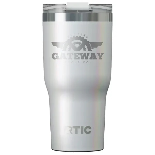 RTIC 30 ounce ceramic insulated stainless steel ringed tumbler with lid.... from ASI 74601 Calico