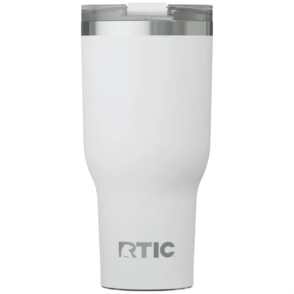 RTIC 40 ounce ceramic insulated stainless steel ringed tumbler with lid.... from ASI 74601 Calico