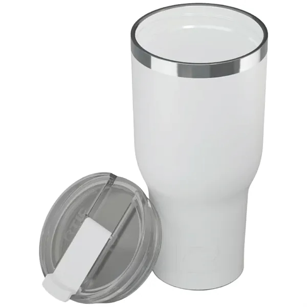 RTIC 40 ounce ceramic insulated stainless steel ringed tumbler with lid.... from ASI 74601 Calico