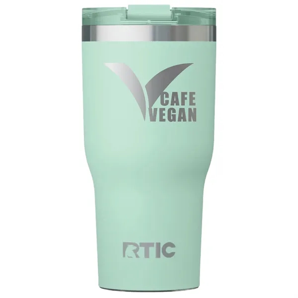 RTIC 30 ounce ceramic insulated stainless steel ringed tumbler with lid.... from ASI 74601 Calico