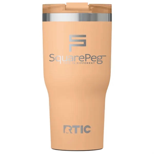 RTIC 30 ounce ceramic insulated stainless steel ringed tumbler with lid.... from ASI 74601 Calico