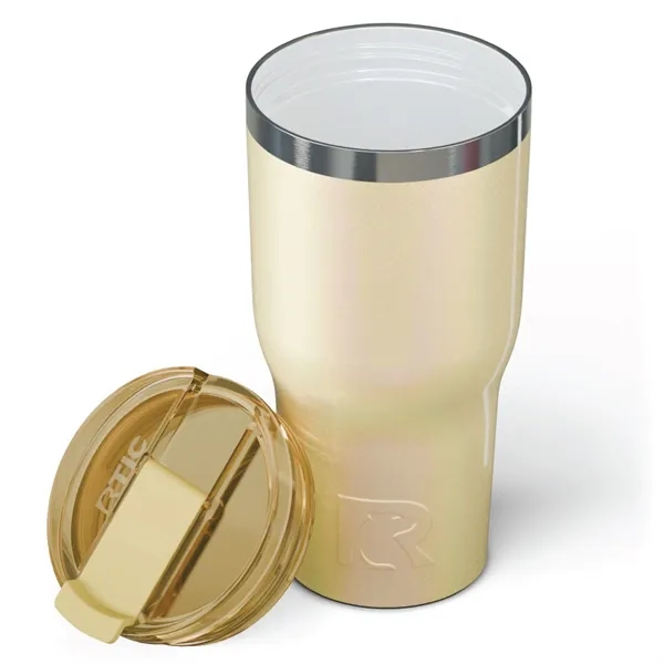 RTIC 30 ounce ceramic insulated stainless steel ringed tumbler with lid.... from ASI 74601 Calico