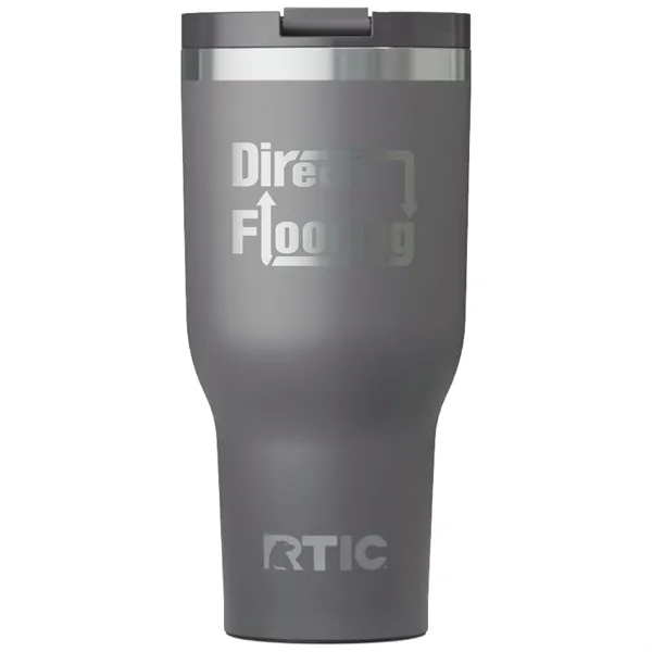 RTIC 40 ounce ceramic insulated stainless steel ringed tumbler with lid.... from ASI 74601 Calico