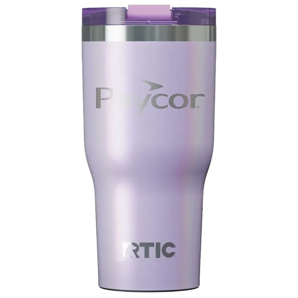 RTIC 30 ounce ceramic insulated stainless steel ringed tumbler with lid.... from ASI 74601 Calico