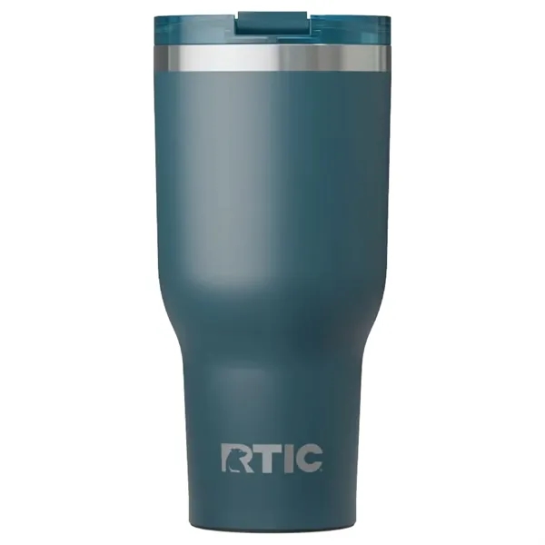 RTIC 40 ounce ceramic insulated stainless steel ringed tumbler with lid.... from ASI 74601 Calico