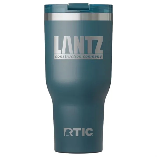 RTIC 40 ounce ceramic insulated stainless steel ringed tumbler with lid.... from ASI 74601 Calico