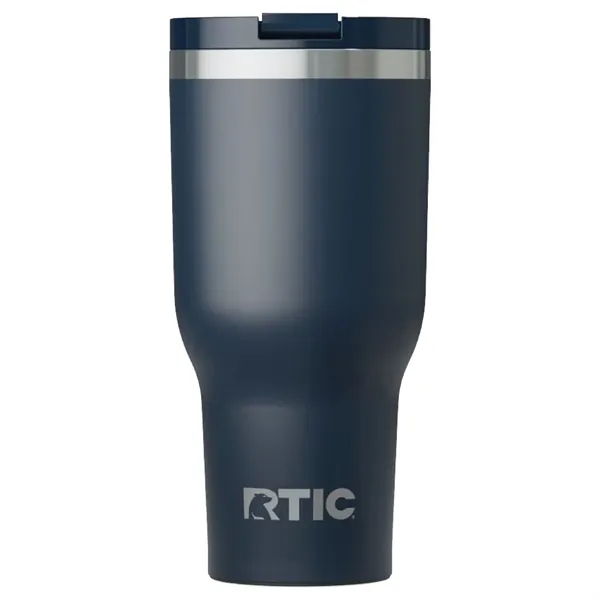 RTIC 40 ounce ceramic insulated stainless steel ringed tumbler with lid.... from ASI 74601 Calico