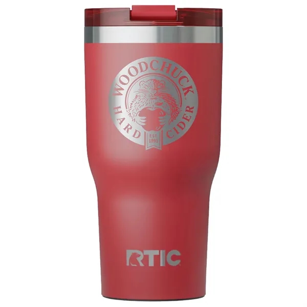 RTIC 30 ounce ceramic insulated stainless steel ringed tumbler with lid.... from ASI 74601 Calico