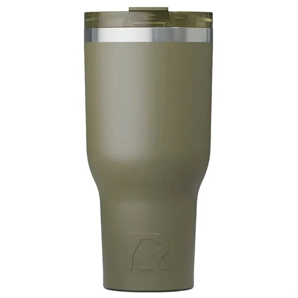 RTIC 40 ounce ceramic insulated stainless steel ringed tumbler with lid.... from ASI 74601 Calico