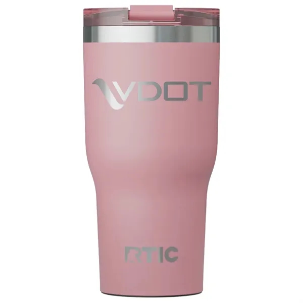 RTIC 30 ounce ceramic insulated stainless steel ringed tumbler with lid.... from ASI 74601 Calico