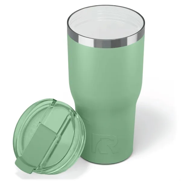 RTIC 30 ounce ceramic insulated stainless steel ringed tumbler with lid.... from ASI 74601 Calico