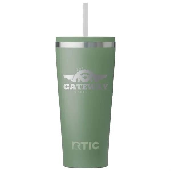RTIC 20oz Stainless Steel Ceramic-Lined Everyday Tumbler... from ASI 74601 Calico