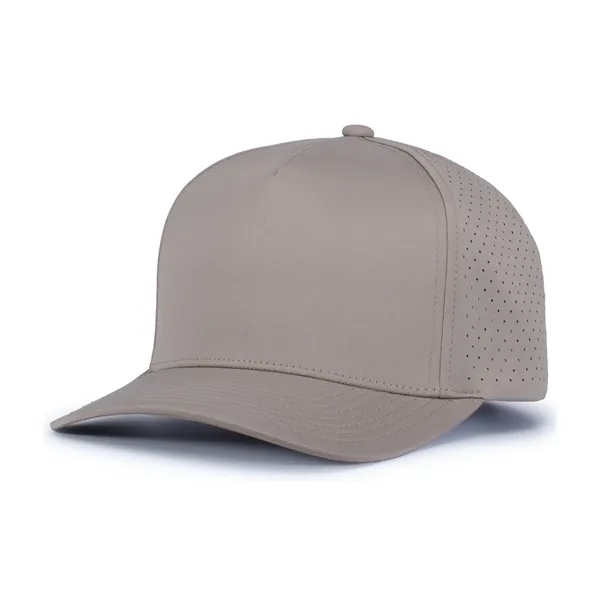 Perforated Snapback Cap with mid-profile crown and 5-panel construction.... from ASI 37461 Augusta Sportswear / Pacific Headwear