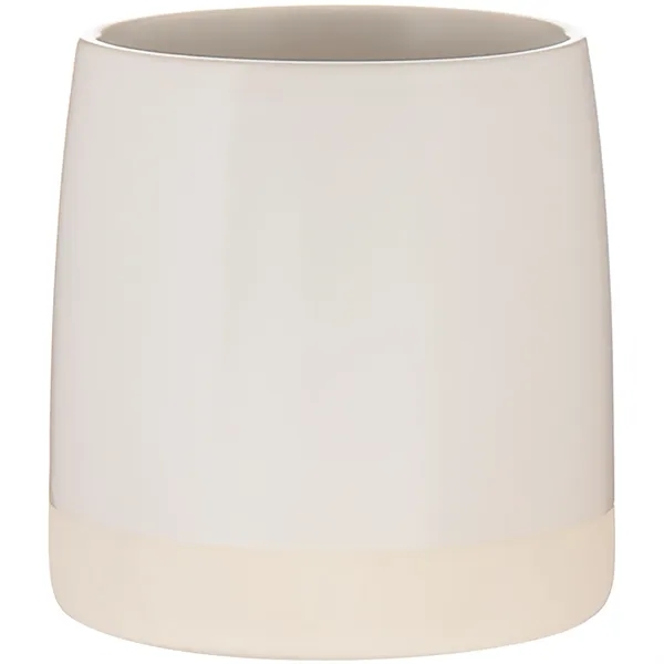 12 oz ceramic mug with matte colored exterior/interior and an unglazed... from ASI 51197 ETS Express, LLC