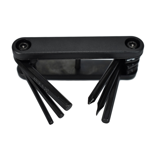 Collapsible bicycle tool for cyclists with hex keys, Phillips and flat... from ASI 72657 Active Life Promo / Active Life Promo