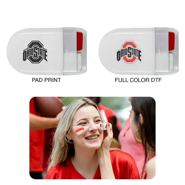 Red and white face paint.... from ASI 52710 Lincoln Line