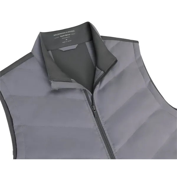 Keep warm in a hybrid vest that pairs a lightweight, high-efficiency... from ASI 38120 Ball Pro / Diversified Quality Kitchenware / Branded Apparel Designs