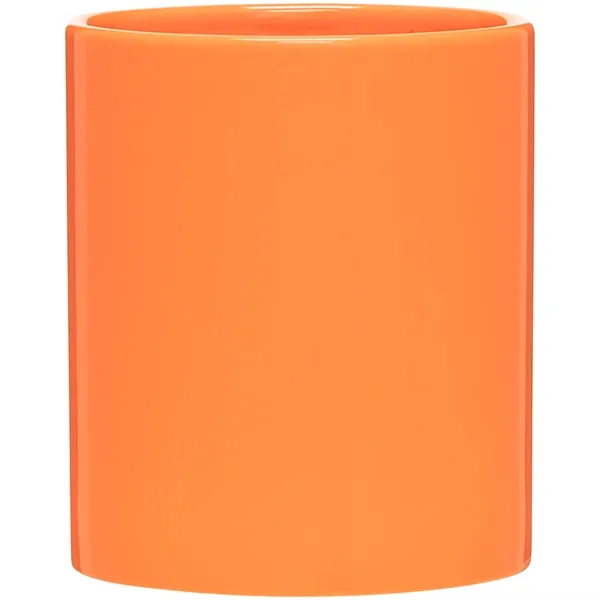 11 oz ceramic mug with C-handle, glossy exterior and glossy interior.... from ASI 51197 ETS Express, LLC