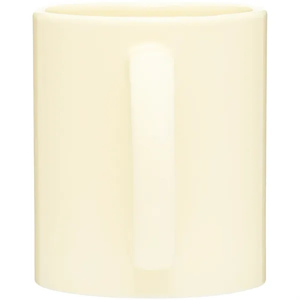 11 oz ceramic mug with C-handle, glossy exterior and glossy interior.... from ASI 51197 ETS Express, LLC