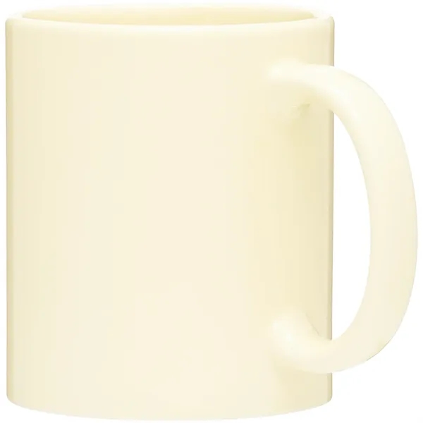 11 oz ceramic mug with C-handle, glossy exterior and glossy interior.... from ASI 51197 ETS Express, LLC